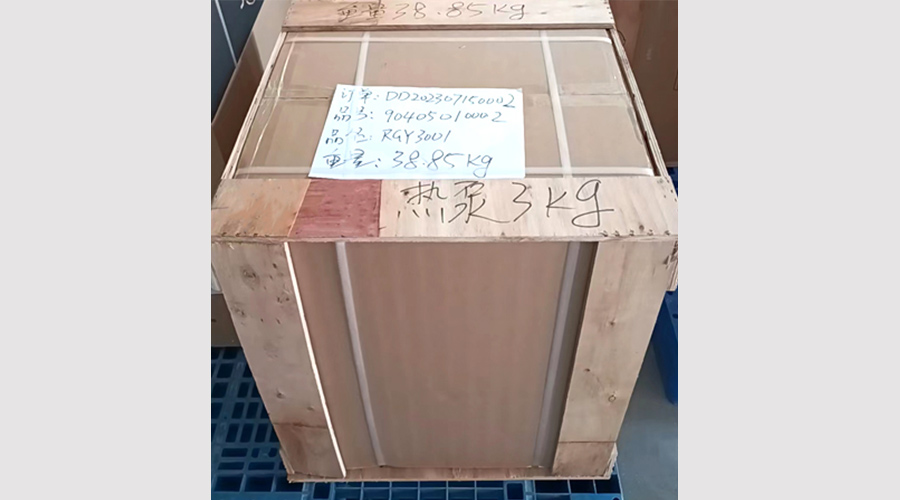 吸引客戶關(guān)注！金環(huán)電器熱泵滾筒干衣機(jī)小樣出貨國外