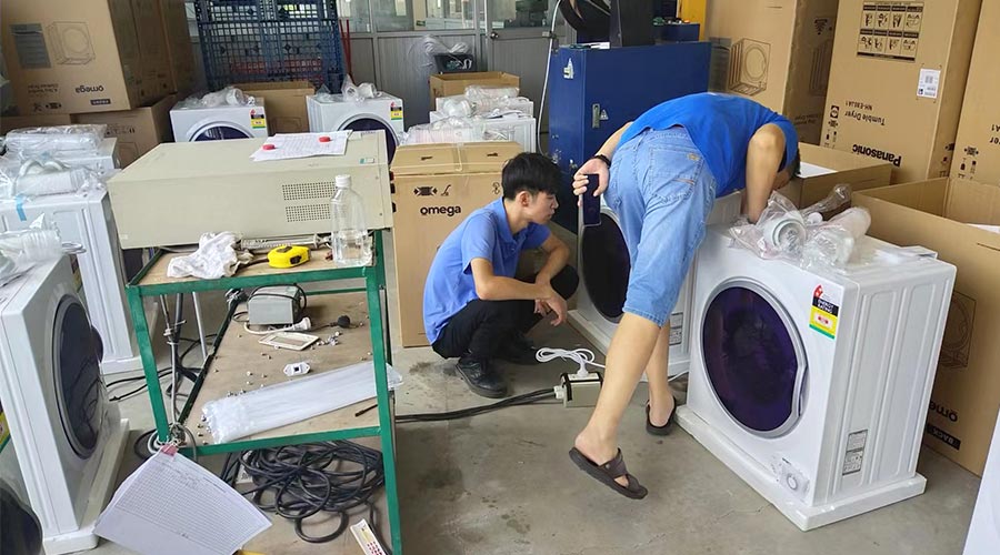 驗(yàn)貨省心省力！澳洲omega客戶稱贊衣物烘干機(jī)代工質(zhì)量高