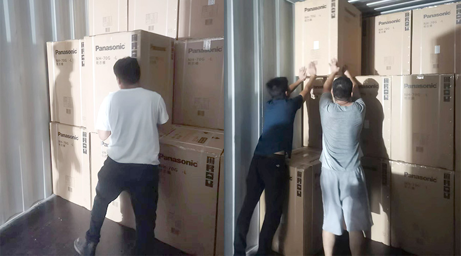 出貨速度！金環(huán)電器順利完成松下客戶的衣物烘干機出貨